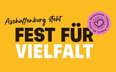 Fest für Vielfalt vom 19.-21.07.2024 auf dem Volksfestplatz Aschaffenburg